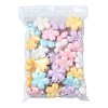 40Pcs 5 Colors Opaque Acrylic Beads OACR-FS0002-85-8