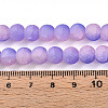 Crackle Glass Beads X1-GLAA-N009-8mm-08-4