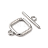 304 Stainless Steel Toggle Clasps X-STAS-H212-27P-2