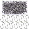 150Pcs 304 Stainless Steel S-Hook Findings STAS-SP0002-13-1