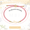 1Pc Adjustable Nylon Cord Slider Bracelets for Women BJEW-LP0001-32U-03-2