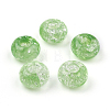 Transparent Crackle Acrylic Beads MACR-E025-30I-1