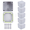 Outdoor Waterproof ABS Plastic Junction Box AJEW-WH0485-27B-1