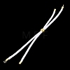 3MM Adjustable Round Nylon Braided Cord Bracelet Making FB-CBAA152-04G-33-2