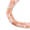 Natural Pink Aventurine Beads Strands G-B074-B05-01-4