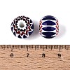 Handmade Millefiori Glass Rondelle Beads LA-N002-11A-4