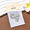 SHEGRACE Brass Micro Pave Clear Cubic Zirconia Pendants XGRQ29664-394P-R-6
