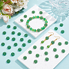 160Pcs Spray Painted Glass Beads GLAA-SC0003-42-4