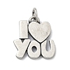 Valentine's Day 304 Stainless Steel Pendants STAS-C171-01C-AS-1