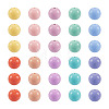 100Pcs 10 Colors Food Grade Eco-Friendly Silicone Beads SIL-TA0001-28-11