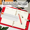 Plastic & Stainless Steel Mini A3 Paper Cutter DIY-WH0569-15-5