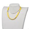 Handmade Polymer Clay Heishi Beads Beaded Necklaces NJEW-JN02901-02-3
