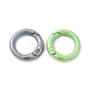 Spray Painted Alloy Spring Gate Ring X-PALLOY-H131-10-2