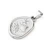 304 Stainless Steel Pendants SA-CBA34D4-03E-P-2