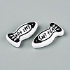 Printed Opaque Resin Beads RESI-N043-22C-2