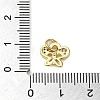 Brass Micro Pave Clear Cubic Zirconia Pendants KK-U005-01A-G-3