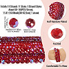 11 Strands 11 Styles Electroplate Glass Beads Strands EGLA-TA0003-06-4