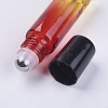 10ml Glass Gradient Color Essential Oil Empty Roller Ball Bottles X-MRMJ-WH0011-B07-10ml-2