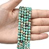 Synthetic Shoushan Stone Beads Strands G-Z119-A01-01A-2