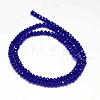 Faceted Rondelle Glass Beads Strands LS-GLAA-I033-3mm-01-2
