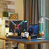 Aluminum Alloy Headset Display Riser Stands with Wood Support ODIS-WH0007-85-5