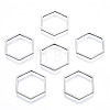 Non-Tarnish 201 Stainless Steel Linking Rings STAS-N090-T13-1-2