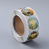 Self-Adhesive Paper Gift Tag Stickers LS-DIY-E027-A-06-3