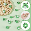 15pcs Lampwork Beads LAMP-AR0001-35-3