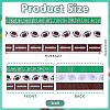 3Rolls 3 Colors Polyester Ribbon OCOR-DR0001-30A-2