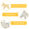 4Pcs 4 Styles Alloy Pendants FIND-YW0011-61-2