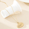 Summer Beach Alloy Pendant Necklaces for Women FS-WGAF64A-01-1