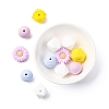 5 Styles Food Grade Eco-Friendly Silicone Beads SIL-FS0001-24-2