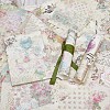 100 Sheets 50 Patterns Flower Theme Scrapbook Paper Pads DIY-WH0430-008C-5