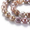Natural Keshi Pearl Beads Strands PEAR-S019-08A-4