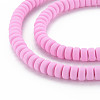 Handmade Polymer Clay Beads Strands CLAY-N008-25-4