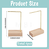 Wood with Iron Earring Displays ODIS-WH20011-002G-2