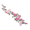 Polyester Embroidered Sew on/Iron on Collar Decoration DIY-WH0029-74C-2