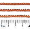 Natural Red Aventurine Beads Strands G-M438-A09-01-4