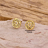304 Stainless Steel Stud Earrings WG9FC02-05-1
