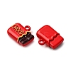 Baking Paint Alloy Pendants FIND-G097-05E-2