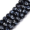 Handmade Lampwork Beads Strands LAMP-N037-07D-1