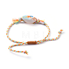 Adjustable Braided Bead Bracelets BJEW-JB05152-03-2