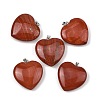 Natural Red Jasper Pendants GG-K002-12A-11-1