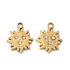 304 Stainless Steel Pendants STAS-D208-06G-1
