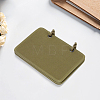 4Pcs Rectangle Velvet Binder Badge Armband Patch Display Board DIY-WH20062-165B-7