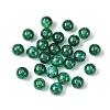 25Pcs Round Imitation Cat Eye Resin Beads RESI-FS0001-65F-1