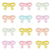 30Pcs Opaque UV Plating Acrylic Beads OACR-TA0003-68-1