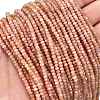 Natural Peach Moonstone Beads Strands G-H003-E10-01-1