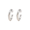 316 Surgical Stainless Cuff Earrings EJEW-C160-04P-2