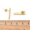 304 Stainless Steel Stud Earrings EJEW-F361-05G-3